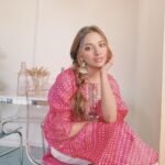 Jiya Shankar Instagram - Styled by @styling.your.soul Wearing @varanga_official