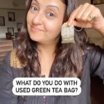 Juhi Parmar Instagram - Dark circles is a common problem most of us face due to the lives we live in this day and age. This Sunday pamper yourself and your eyes and that too with tea bags which are already used and readily avaliable at home. Pamper yourself and a Happy Sunday! #sundaypamper #organicskincare #naturalbeauty #naturalskincare #nature #skincare #reels #reel #reelsinstagram #organicsecretswithjuhi