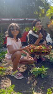Juhi Parmar Instagram - So far every Sunday has been about pampering but this one is different. Samairra and I recently did some organic farming @aahanaresort during our recent visit to Jim Corbett and the experience was truly therapeutic. The feel of being in the fields, of picking out vegetables, of just being so close to nature is a treat that most of us rarely get when we live in the cities. And the best part was we ate our hand plucked veggies in our lunch 😍. Sharing moments with you today with which are beautiful memories…. #aahanaresort #luxurytravel #luxurytraveller #weekendgetaway #luxuryresort #travelblogger #experience #jimcorbett @aahanaresort