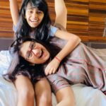 Juhi Parmar Instagram - This Sunday pampering for me is a detox from everything else and just spending time with my little Ginni! So have fun, rest, leave the daily routine and enjoy with your people….for me nothing like being with her as time flies and nothing else matters!! While this photo is a #throwback from one of our recent holidays, the fun captured will always only increase…. #sundaypampering #fun #love #laughter #live #happy #throwback #throwbackmemories