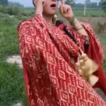 Juhi Parmar Instagram - When in Punjab, one must get into the look. Thoroughly enjoyed not only the trip but these memories that I have to look back upon. #punjabisong #punjab #punjabisuit #punjabi_tadka #reels #reel #reelinstagram #reelit #reelsvideo