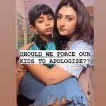 Juhi Parmar Instagram - Forcing your child to apologise isn’t going to help.. neither them nor you. However, a changed approach can do wonders. It's not the apology that is ultimately important but understanding what went wrong and leading them towards a changed behavior is the ultimate aim. So why not to start with changing our approach first? The parenting journey is never easy but sometimes one needs to change the way of dealing with situations and not do things in the usual way. Next time, try changing the approach and share your feedback.. Happy parenting 💖 #parenting #parentingtipswithjuhi #motherhood #feelitreelit #feelkaroreelkaro #parentingtips #parentinglife #responsibleparenting