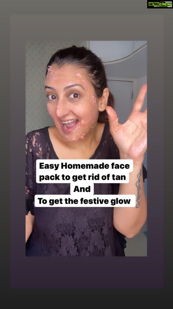 Juhi Parmar Instagram - With holidays back on our lists and travel back in our lives, so are the tans post the holidays! So today I’m back with #SundayPampering and this time it’s with a home-made ritual which I follow post my holidays. It helps in detanning, is simple and feels so great on the skin! So pamper yourself and have a super duper Sunday! #homemaderemedies #naturalremedies #sundaypampering #gharelunuskhe #sunday #reels #reelsinstagram #reel #reelitfeelit #reelsvideo