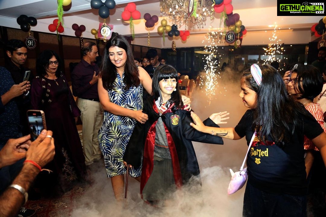 Juhi Parmar Instagram - They say a photo speaks a 1000 words and truly these pictures have so many memories captured in the, candid and beautiful! A few more from Samairra's 10th Birthday, full of laughter and joy and as perfect as it could be for us to cherish forever! Thank you everyone for being a part of our celebration ❤️ #birthdaypost #happybirthday #smile #happiness #happy