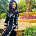 Juhi Parmar Instagram - Breathe and enjoy today the most, yesterday may have been tough, tomorrow maybe unknown but the true beauty is making the best of what you have today! #grateful #blessed #todayisenough #happy #lookingforward #smile 👗: @houseofchikankari.in