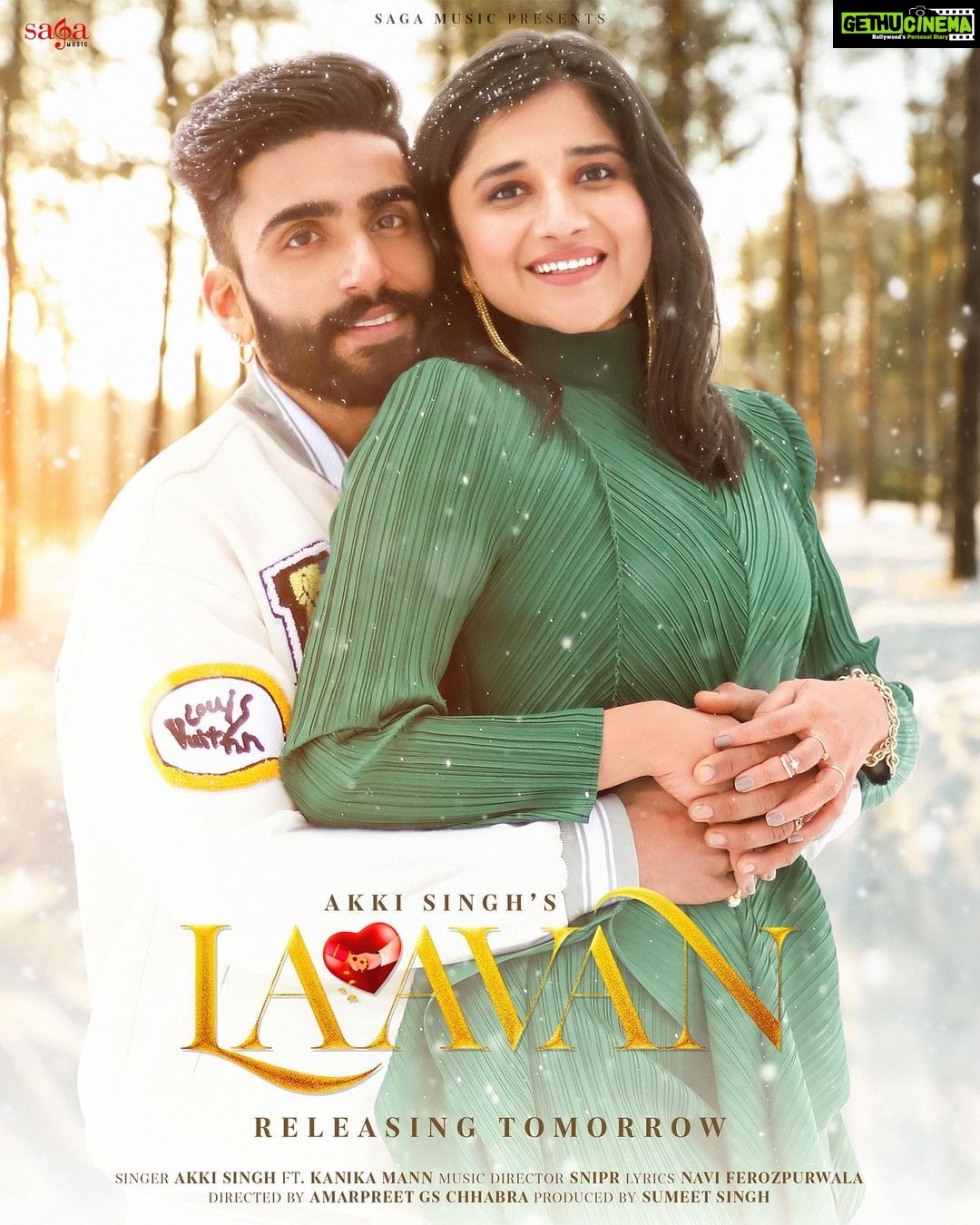 Kanika Mann Instagram - #Laavan new song by @akkisinghmusic ft. @officialkanikamann dropping tomorrow on YouTube/sagahits Music director : @sniprmusic Lyrics : @naviferozpurwala Director : @amarpreetchhabra Producer : @sumeetsinghm Label : @sagamusic Digital Partner : @unisysinfosolutions #SagaHits #SagaMusic #Unisys