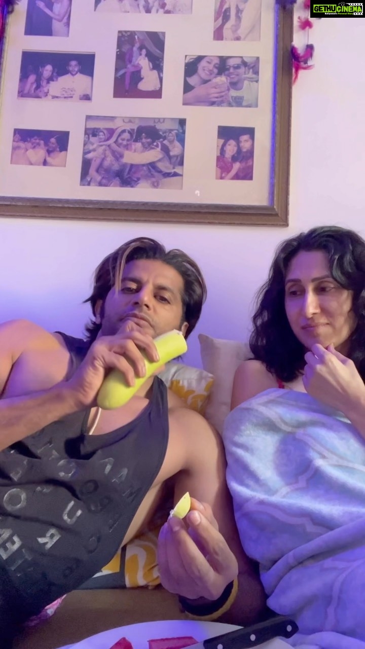 Karanvir Bohra Instagram - Curvy or kadwi kakdi? Who knows about this? #ndianthing