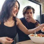 Karanvir Bohra Instagram - Why do they always have to click the food pic @bombaysunshine @bombaysalad Bombay Salad Co.