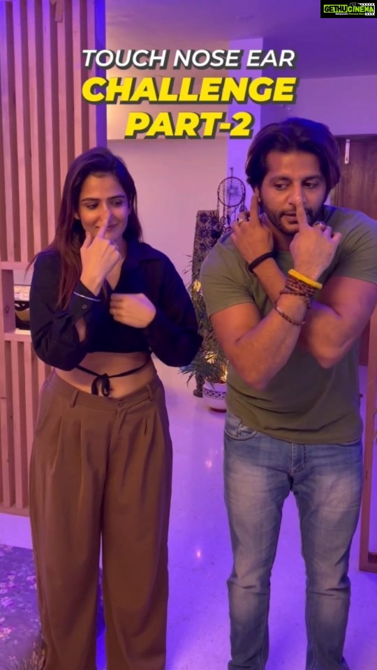 Karanvir Bohra Instagram - Iss baar #patchka mat karna @riya_kishanchandani 😂😂😂 📸 @s_bilal24