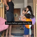 Karanvir Bohra Instagram - Every father goes thru this.... Right? #kvbreels #karanvirbohra