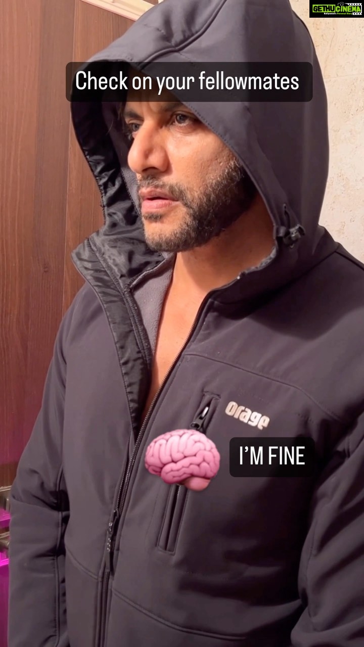 Karanvir Bohra Instagram - I am ok, just wanted to make this video and focus on mental health.... Just because someone says they are fine, doesn’t mean they are.... check on your fellow mates ❤️ #mentalhealth
