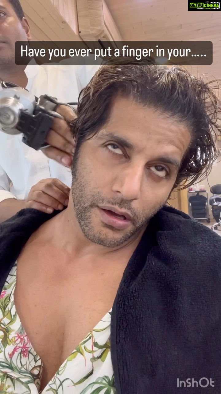 Karanvir Bohra Instagram - The E-Spot They say the climax of this head massage is something else… every Man will identify #kvbreels