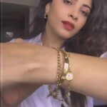 Kavya Shetty Instagram - Adding jewelry is an easy way to take your outfit from ordinary to extraordinary 💍✨ Tried these cute trending jewelry from @thecactistore . Elevate your look with stunning jewelry pieces today ! Check out their website www.thecactistore.com . #cacti #jewelry #antitarnish #waterproofjewelry #stylewithcacti