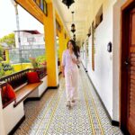 Kavya Shetty Instagram - A memorable sunshine-filled day ahead, basking in the glory of the colonial era at @fortekochi , time travelling to an old world charm that showcases the grandeur of every nook and corner telling a story of yesteryears! While most heritage hotels in India are born with the beauty and treasures of history, it symbolises a new blend of restoration, rebuilding, and revitalization of old bungalows like this one! #ForteKochi #PaulJohnHotels #PaulJohnResorts #Kochi #kerala Forte Kochi
