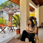 Kavya Shetty Instagram - A memorable sunshine-filled day ahead, basking in the glory of the colonial era at @fortekochi , time travelling to an old world charm that showcases the grandeur of every nook and corner telling a story of yesteryears! While most heritage hotels in India are born with the beauty and treasures of history, it symbolises a new blend of restoration, rebuilding, and revitalization of old bungalows like this one! #ForteKochi #PaulJohnHotels #PaulJohnResorts #Kochi #kerala Forte Kochi