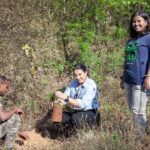 Kavya Shetty Instagram - A day well spent at the Bannerghatta Bear Rescue Centre at Bengaluru. Thank You @wildlifesos for inviting me ♥️ 🐻 You can reach out to @wildlifesos for visiting , volunteering or contributing for the cause . #banerghattabearrescuecentre #wildlifesos #saveanimals #bengaluru Bannerghatta Biological Zoo