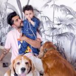 Kishwer Merchant Instagram - Happy Birthday to our fur babies ❤️ Wanna give full credit to batuk who 1st gave me the mom wali feeling : sleepless nights , susu potty training and anxiety ! And Pablo taught me that even when I am alone I am not alone coz he's always there ! @pablosexxobarr 5 years old @batuknathrai 6 years old