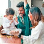 Kishwer Merchant Instagram - Finally celebrated Holi with Family at home ❤️ Tahseen and Krrish missed u guys ❤️