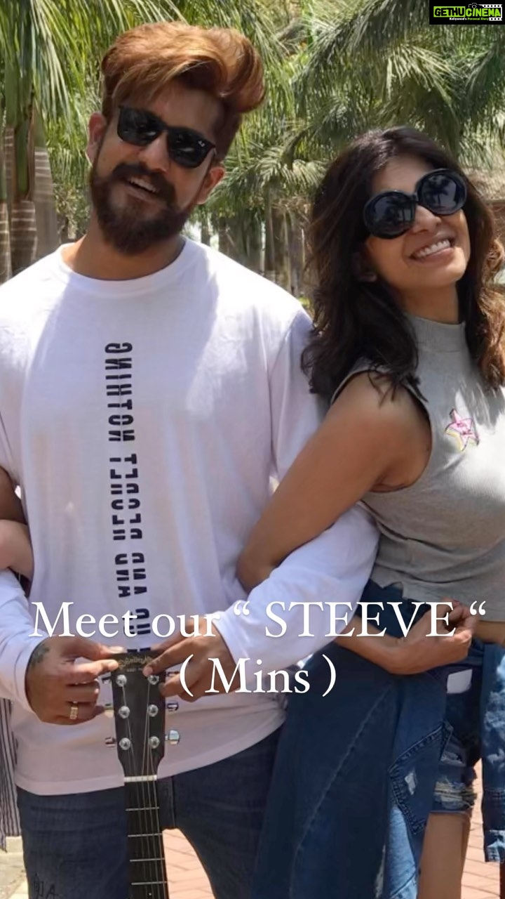 Kishwer Merchant Instagram - Happy Anniversary to “US” 😖😖❤️ @kishwersmerchantt also meet OUR “STEEVE” @gur4neet