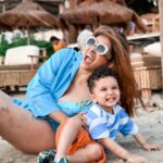 Kishwer Merchant Instagram - "yes I gave you life, but really you gave me mine" 🧿❤️