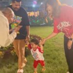 Kishwer Merchant Instagram - Being Children with our Child ❤️ Abu + Nirvair + Suyyash = Precious Moments ❤️ Happy Children's Day ❤️