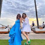 Kishwer Merchant Instagram - Birthday Girl Wearing Blue coz she's like the Ocean , keeping people together, relations together. Here for You , have a super one 🤩