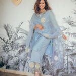 Kishwer Merchant Instagram - about last night 😁 Outfit @theloom.in Clicked by @rohitmalekar1