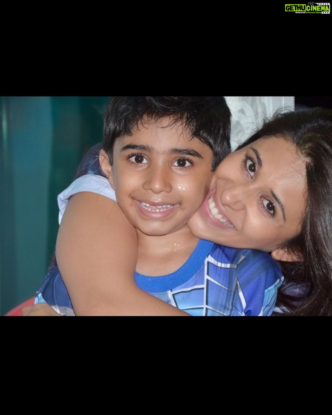 Kishwer Merchant Instagram - Bro I Met you when you were 7 , you are 17 today π³ You played Angry Birds then and now you watch Modern Family (thank God) π Our relation completely changed when u listened to me and started watching Friends !! But I must say you have grown to be such a witty , caring , loving , humourous , well behaved and well spoken young man , who I am super proud of β€οΈ Happiest Birthday , love u @krrishrai98 β€οΈ A Must Swipe