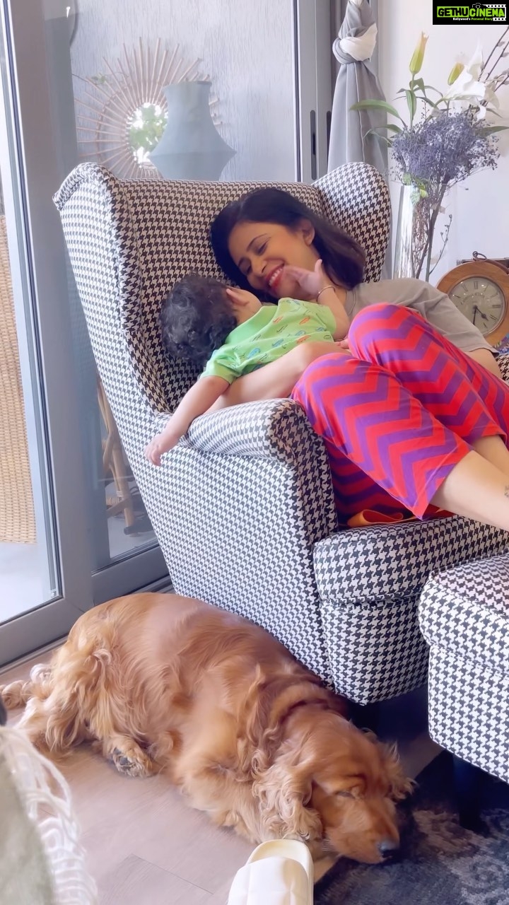 Kishwer Merchant Instagram - .... but I loveeeeeeeeee my Clingy Son @nirvair.rai ❤️