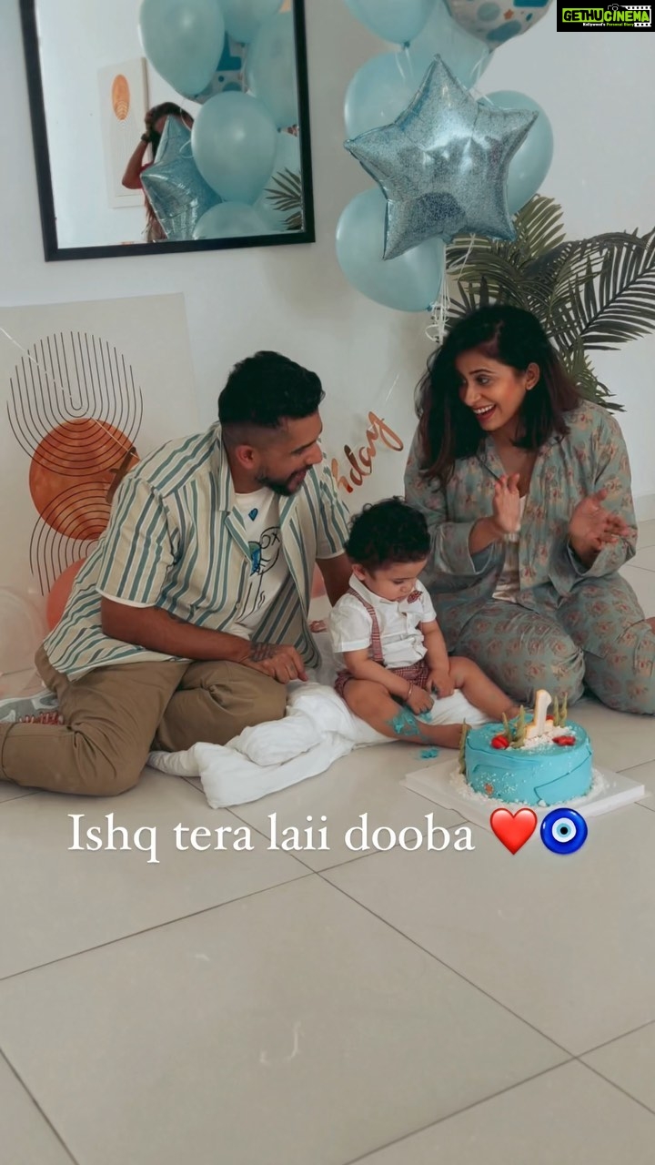 Kishwer Merchant Instagram - Its all about him ❤️🧿 @nirvair.rai