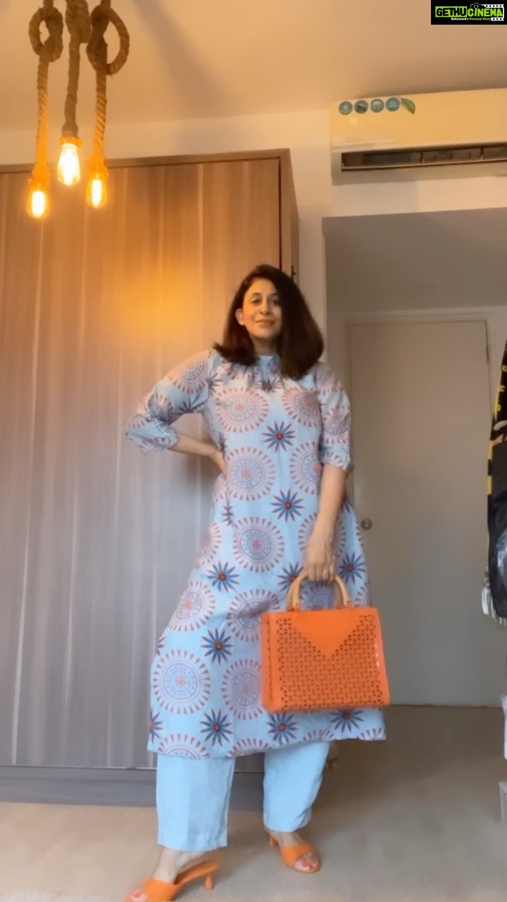 Kishwer Merchant Instagram - Indian after ages 🤩 Wearing @arakneofficial PR @_anushkapuri_