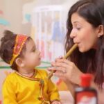 Kishwer Merchant Instagram – Jaise Yashoda Maiyya ki jaan Apne Kanha mein basti thi… Vaise hee hum sabhi maaon ki jaan hote hain humare bachche! ☀️
That’s why, moms always want the best for their little ones. From giving them the right nourishment, to taking care of their health, they have it all covered. And I have found the perfect genie in a bottle for my baby in Dabur Lal Tail, a brand trusted by millions of moms like me!
Toh ab aap bhi chuniye apne Kanhaiya Lal 👶 ke liye Desh Ka Favourite Lal, @daburlaltail 😁
Wishing you all a very Happy Janmashtami ☀️
#daburlaltail #daburlal #janmashtami #happyjanmashtami #krishnajanmashtami
#GrowthWaliMassage