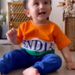 Kishwer Merchant Instagram - Nirvair Celebrating 75 years of Independence..❤️ T- Shirt @fabihhaa_designs