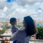 Kishwer Merchant Instagram - 20 days and you will be ONE 🧿 @nirvair.rai ❤️ Click @rohitmalekar1