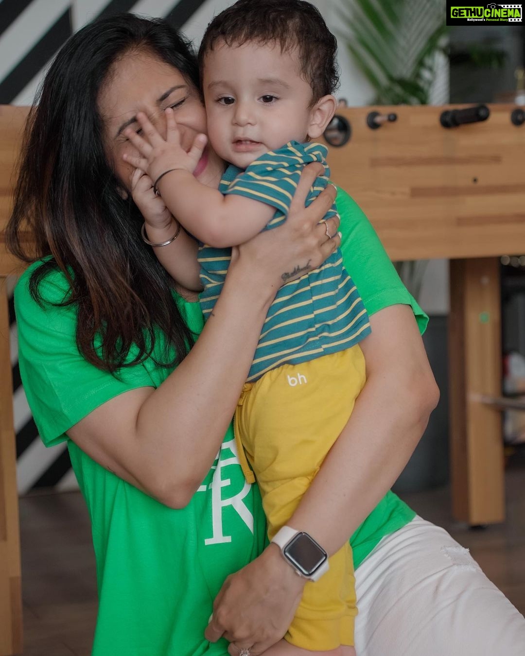 Kishwer Merchant Instagram - Bas karo Mamma 😣🤷♀️🤣 @nirvair.rai