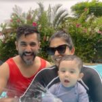 Kishwer Merchant Instagram - Went down to this after celebrating aryamans birthday a night before like crazy .. Getting very comfortable with these family staycations 😁 Thank u @anchaviyo .. you were beautiful 🤩 Anchaviyo