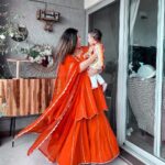 Kishwer Merchant Instagram - All we did was click pics 😁🤩 @raishrutirai @nirvair.rai Outfit @aachho X @dinky_nirh