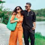 Kishwer Merchant Instagram - Chal yaadein banaate hain ❤️ Thanku @anchaviyo @zuperhotels for hosting us with so much love ❤️ coming back soon again sure thing ❤️ Anchaviyo Resort