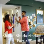 Kishwer Merchant Instagram - Sahi waqt pe cutt lena chahiye … 💨 #saadireelsaadifeel #SuyyashRai #kishwermerchant #couple #marriedlife