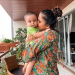 Kishwer Merchant Instagram - My Everything ❤️ Early Pack up Hugs 😁🌎🧿❤️