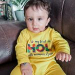 Kishwer Merchant Instagram – my 1st rang barse ❤️
happy holi to all you lovely people , have fun and be safe 🌹
outfit @rai.ranjana dadi 😁