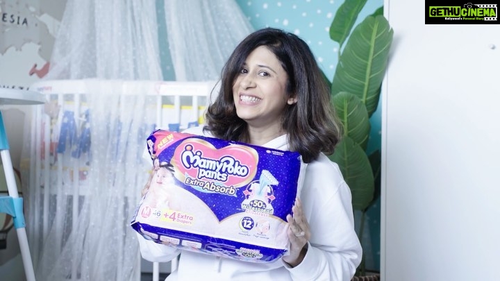 Kishwer Merchant Instagram - Acchi Nini indeed! MamyPoko Extra Absorb for leakage free nights and Happy Baby! I have discovered peace with MamyPoko Extra Absorb which absorbs urine quickly and repeatedly for long hours. My baby experiences deep and peaceful sleep all night long without any leakage. Acchi Nini with @mamypokoindia Extra Absorb. . . . . Follow @mamypokoindia Follow @mamypokoindia . . . . #MamyPoko #MamyPokoIndia #AcchiNini #Comfortablewear #MamyPokoExtraAbsorb #ExtraAbsorbDiapers #littleone