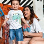 Kishwer Merchant Instagram - #incollaboration with @firstcryindia As a mother, I always seek comfortable clothes for my little one. With summer knocking at our doors, it is essential to ensure that kids are dressed in the right summer clothes to avoid rashes and discomfort. That's why I trust FirstCry completely, and their summer collection has won my heart with its superior quality and trendy designs👌🏻 My son loves dinosaurs🦖, and he adores wearing this outfit. The fabric is incredibly soft and comfortable. I am in love with this cute look ! Give your children the comfort they deserve this summer with FirstCry's Summer Collection. Head to their website and use my code KISHWER45 to get a 45% discount on your child's shopping! #FirstcrySpringSummer23 #Firstcryfashion #FussNowAtFirstcry #FirstcryIndia #Firstcry #Firstcryshopping #shopatFirstcry #summerlaunch #kidswear #SpringSummer #kidsfashion #summerfashion #collaboration #ad