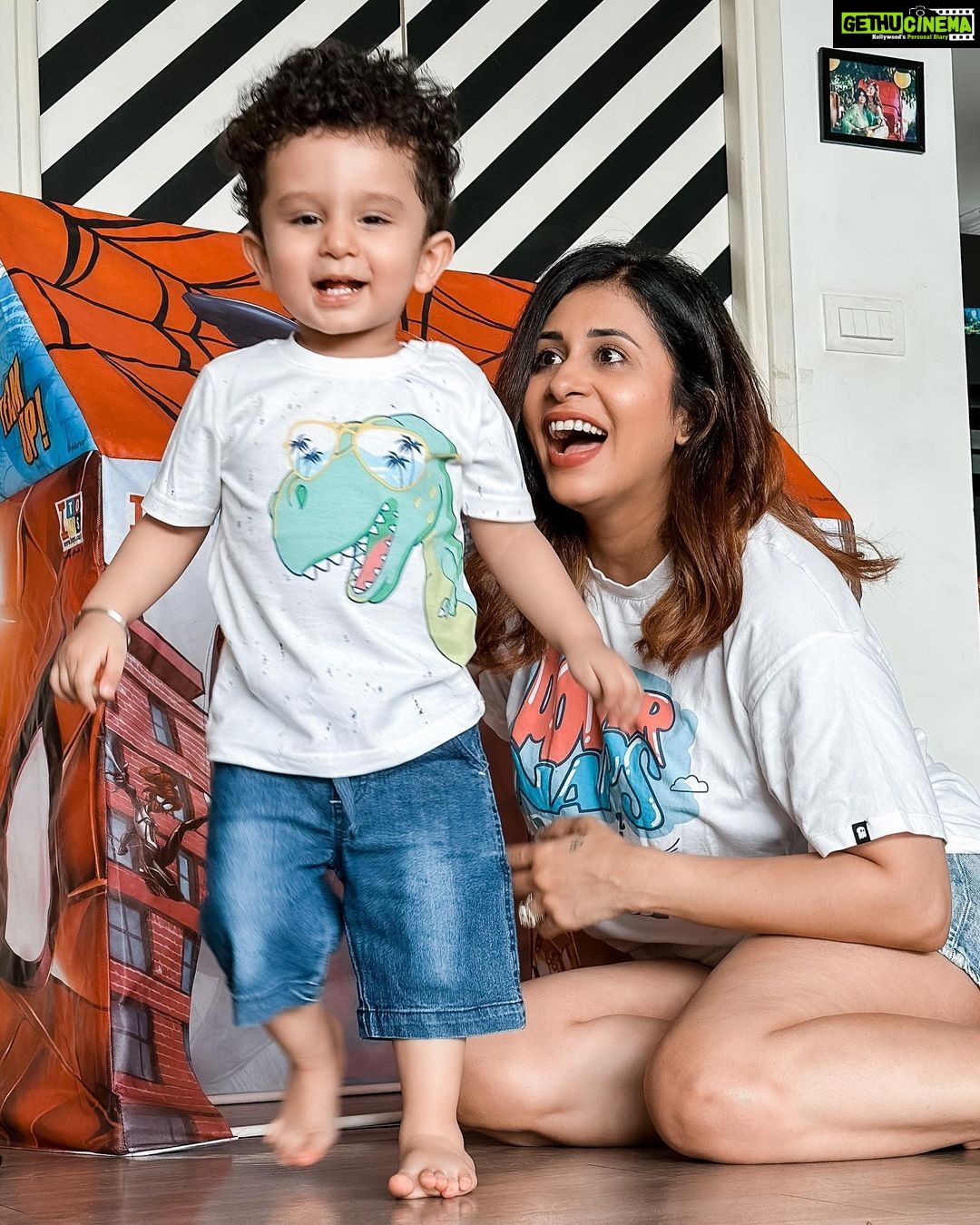 Kishwer Merchant Instagram - #incollaboration with @firstcryindia As a mother, I always seek comfortable clothes for my little one. With summer knocking at our doors, it is essential to ensure that kids are dressed in the right summer clothes to avoid rashes and discomfort. That's why I trust FirstCry completely, and their summer collection has won my heart with its superior quality and trendy designs👌🏻 My son loves dinosaurs🦖, and he adores wearing this outfit. The fabric is incredibly soft and comfortable. I am in love with this cute look ! Give your children the comfort they deserve this summer with FirstCry's Summer Collection. Head to their website and use my code KISHWER45 to get a 45% discount on your child's shopping! #FirstcrySpringSummer23 #Firstcryfashion #FussNowAtFirstcry #FirstcryIndia #Firstcry #Firstcryshopping #shopatFirstcry #summerlaunch #kidswear #SpringSummer #kidsfashion #summerfashion #collaboration #ad