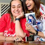 Kishwer Merchant Instagram - Too late for the challenge ? If you are also someone like us who hasn’t done the challenge, now is the time guys 🤣🤣🤣 Jab jaago tab savera 😎 #bffchallenge