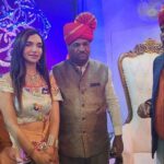 Kriti verma Instagram - A few pics from recent Wedding Appearance with legendary actor @ranjeetthegoli sir and @vindusingh sir. . . . . . . #event #eventdiaries #kriti #kritiverma #appearance #celebrityappearance #weddingdiaries #weddingwear #delhi #India #biggboss #MTV #Roadies #jaimatadi🙏