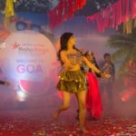 Kriti verma Instagram - Nothing better to be on Stage 🧿🔥 It was such an amazing Show . @adhyatmikmedia @rahulshrma1990 . . . . . . . . #kriti #kritiverma #stage #explore #foryou #foryourpage #event #eventdiaries #show #goa #celebrity #celebrityperformer #showdiaries #biggboss #mtv #roadies #jaimatadi 🙏🏻