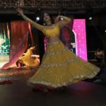 Kriti verma Instagram - Some beautiful moments captured on stage during my latest dance performance 🧿❤️🙏Always love being on stage and dancing my heart out,❣️ . . . . . . . #kritiverma #kriti #dancingqueen #fun #ballys #ballysentertainment #biggboss #roadies #jhalakdikhlajaa #lehanga #ethnic #ghoomar #jaipur #stage #event #eventdiaries #jaimatadi🙏🧿