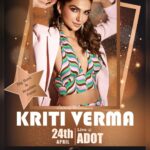 Kriti verma Instagram - Get ready to witness a mesmerizing Dance Performance on 24.04.2022 @adotgnh . See you all there ❤️🎉🔥 . . . . #celebrity #celebrityperformance #dance #internationaldancer #anchor #actor #biggboss #roadies #mtv #colors #kritiverma #kriti