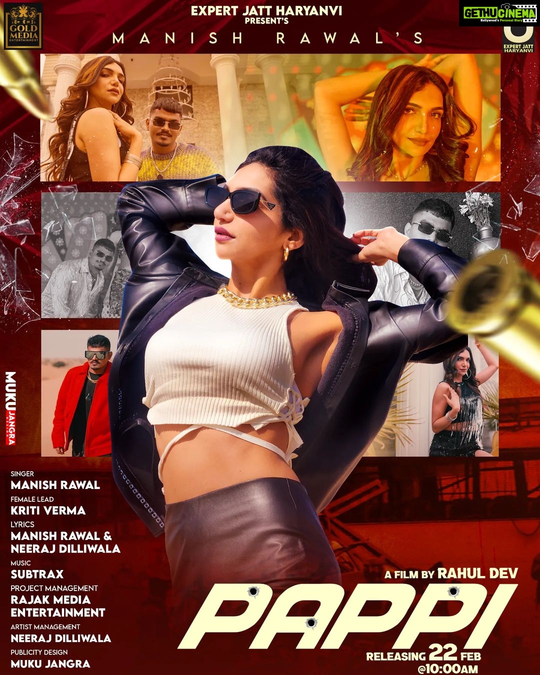 Kriti verma Instagram - Get ready for the biggest party song "Pappi" coming out on 22nd Feb 2023 only on Expert Jatt at 10 am. . . . . . . . #kriti #kritiverma #pappi #musicvideo #expertjatt #expertjattharyanvi #haryanvisong #latest #trending #comingsoon #biggboss #MTV #Roadies #jaimatadiš